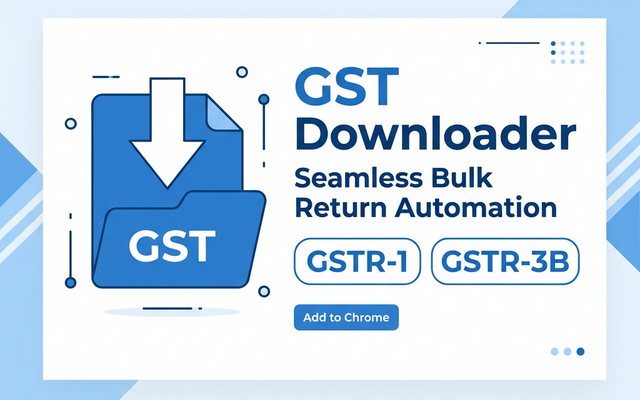 How to Download Bulk GST Returns at One Go By using Wraptax Extension (Step-by-Step Guide)